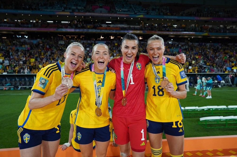 Mundial de futebol feminino: Suécia garante terceiro lugar