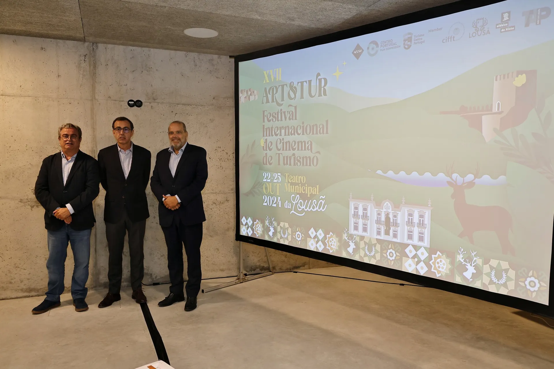 Lousã apresentação festival de cinema de turismo