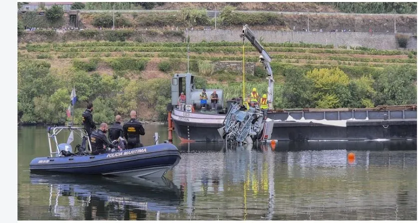 Queda de helicóptero