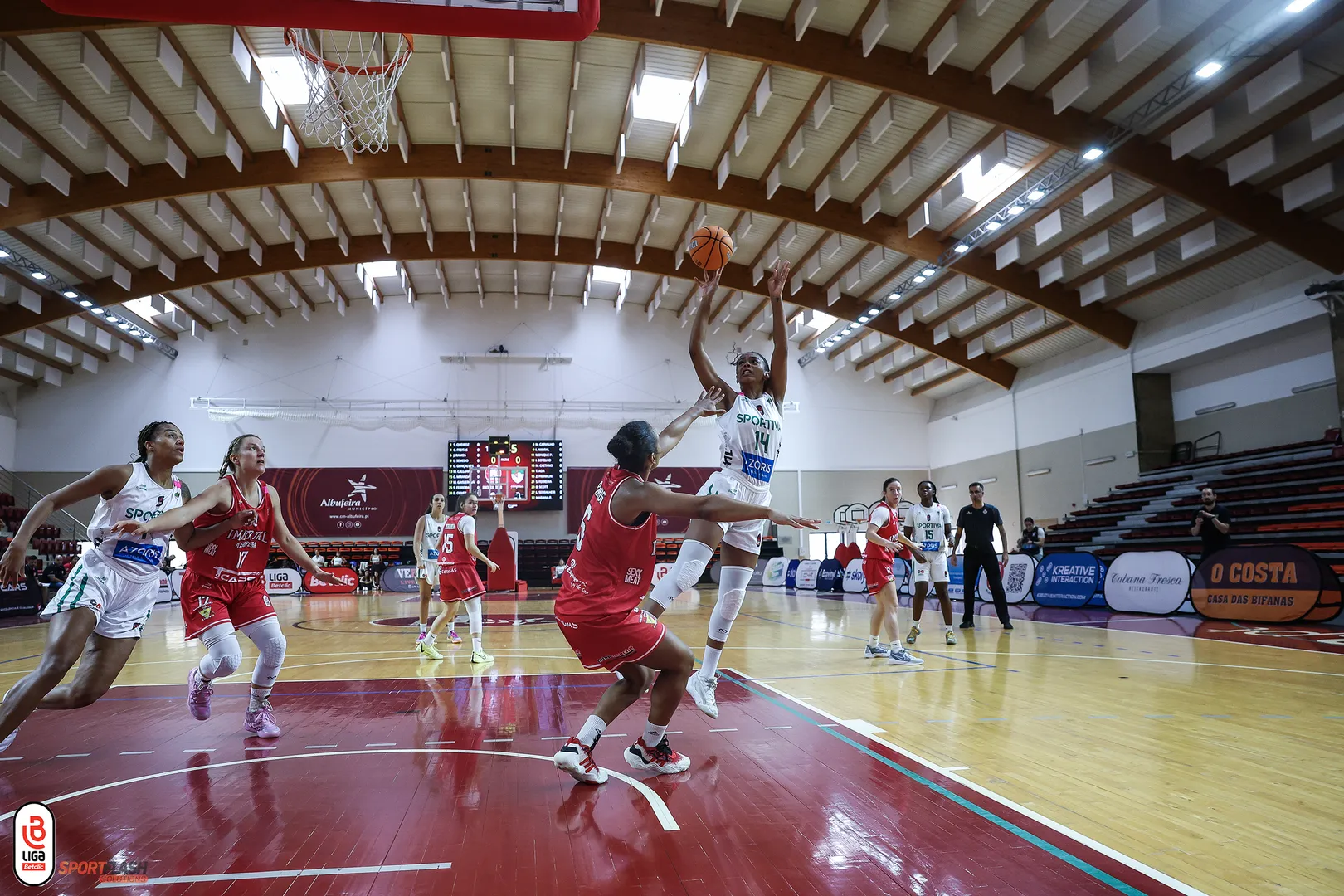 Liga feminina basquetebol imortal sportiva