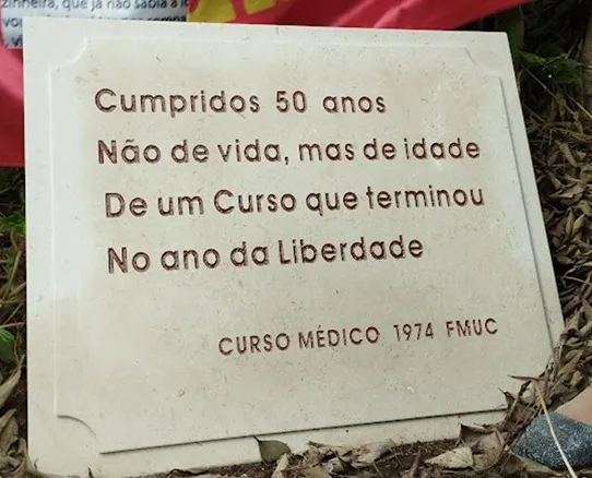 Placa 50 anos Medicina