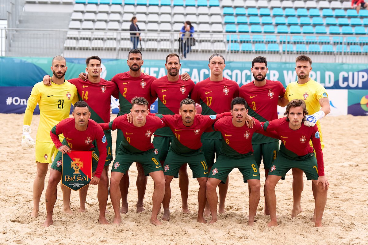 Seleção fut praia