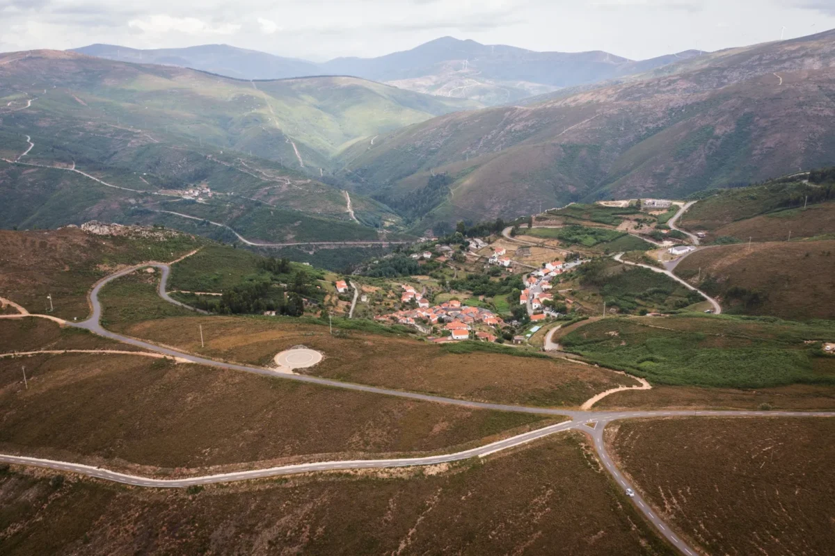 Aldeia De Fajão Vista Aérea