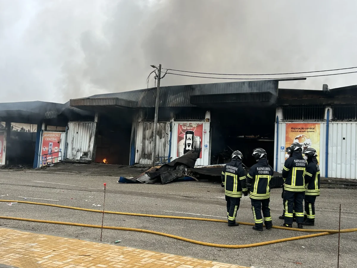 Incêndio Fábrica Coimbra