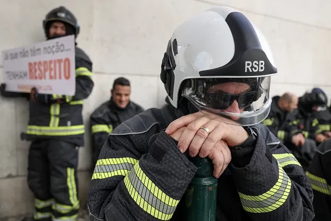 Bombeiros Manif