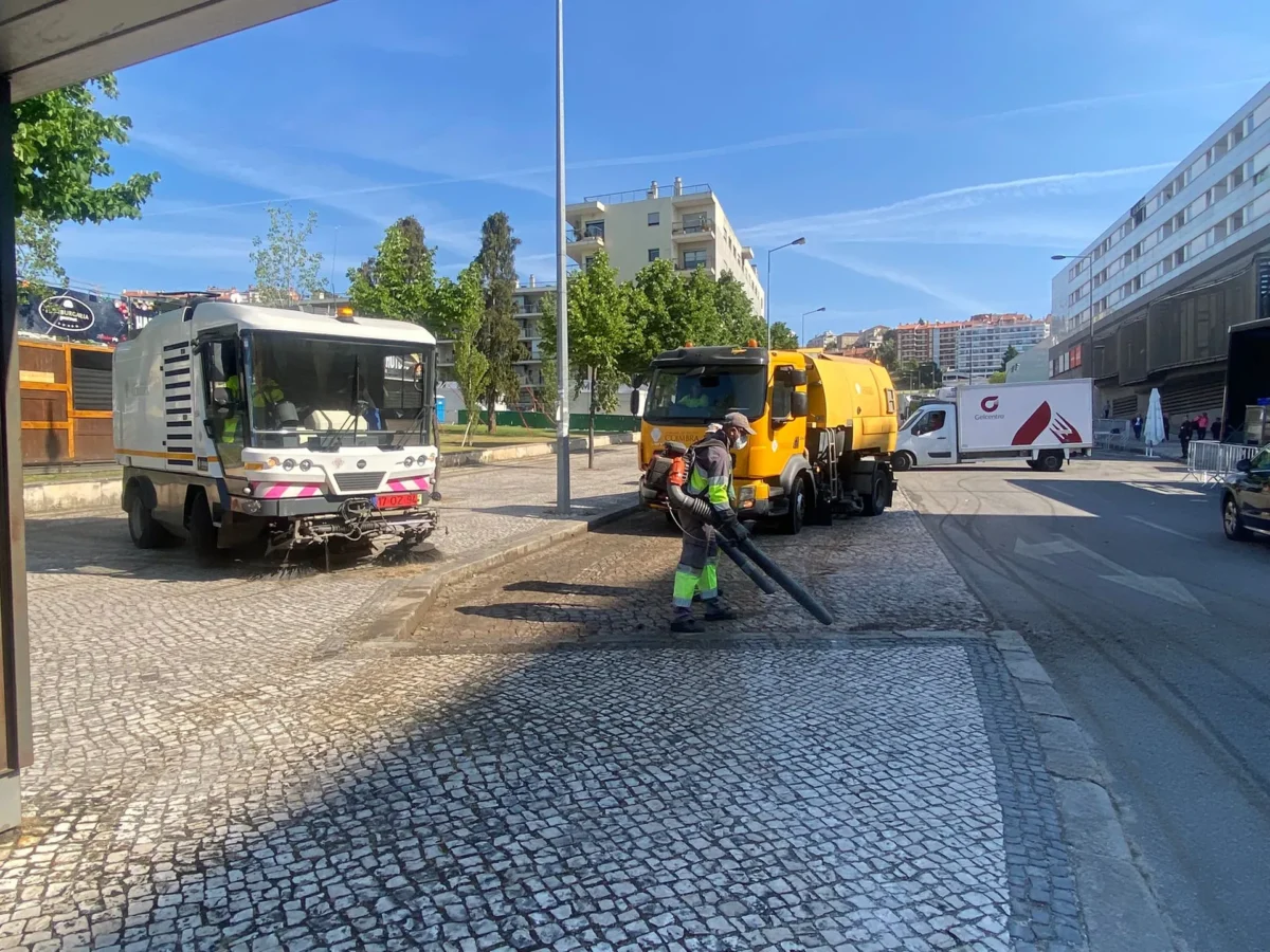 Limpeza Rua Coimbra