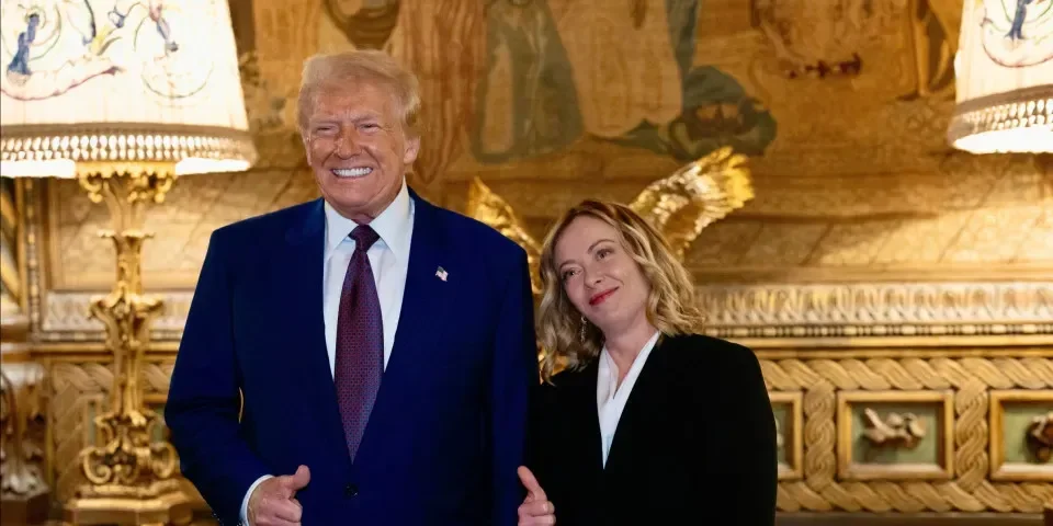 Meloni E Trump