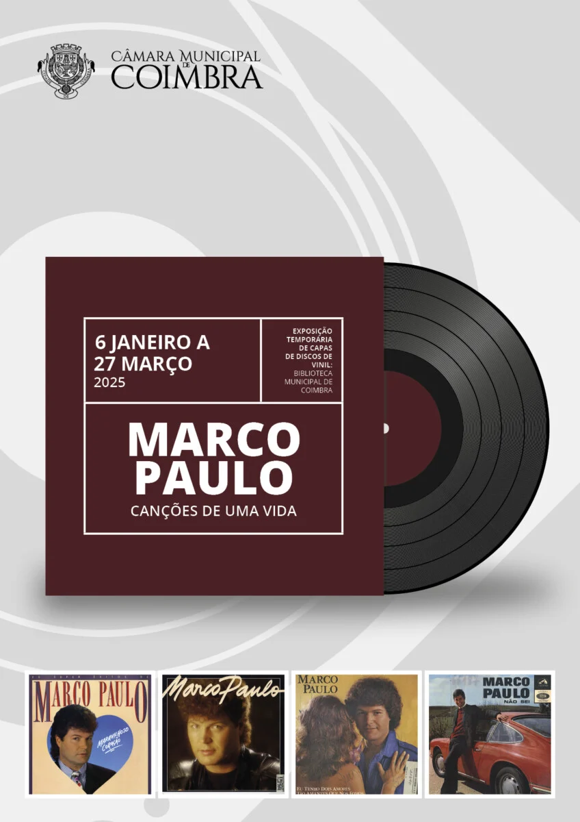 Mostra De Capas De Discos De Vinil De Marco Paulo Na Casa Municipal Da Cultura 1