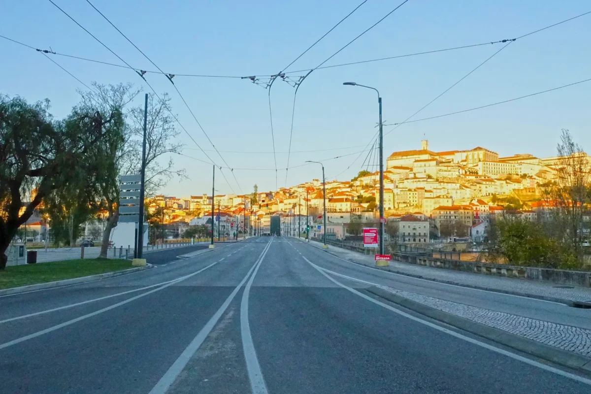 Coimbra Ponte De Santa Clara Margem Direita Santa Clara